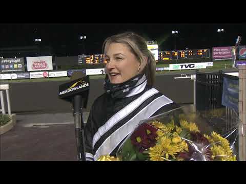 November 21, 2020 - TVG Mares Pace Winners Circle Interview