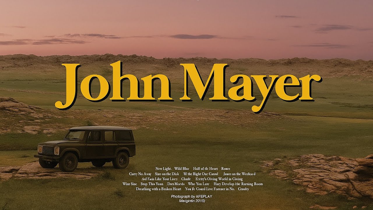 John Mayer Best Playlist | Coffee Shop, Work & Relaxing Vibes 🎶 #johnmayer #playlist #popmusic 