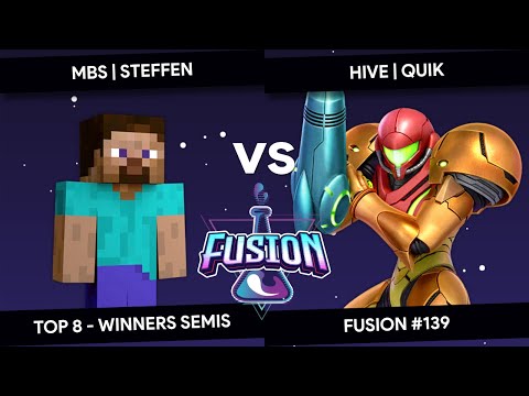 Fusion #139 - Steffen (Steve) vs Quik (Samus) - Top 8 - Winners Semis