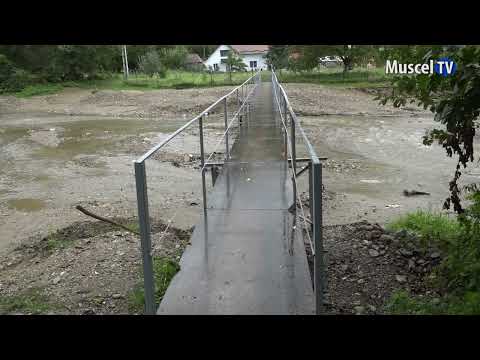 Jurnal MUSCEL TV 14.09.2022 Punte pietonală finalizată la Bughea de Jos