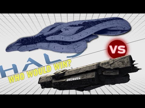 UNSC Infinity vs Covenant Supercarrier (CSO Supercarrier) | Halo: Who Would Win