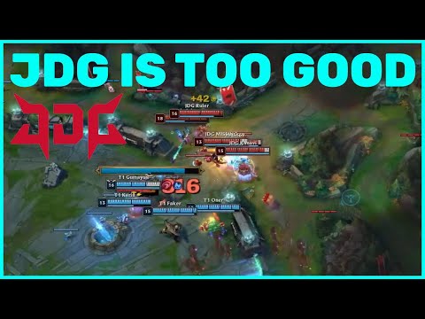 JDG Beats T1 in Game 5 #msi2023