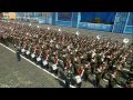 Военный оркестр - "Мы - армия народа" (Парад Победы на Красной площади ...