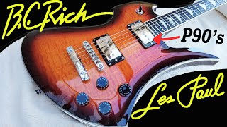 Video thumbnail for The BC Rich Les Paul - Mockingbird (with p90 pickups!) by KDH