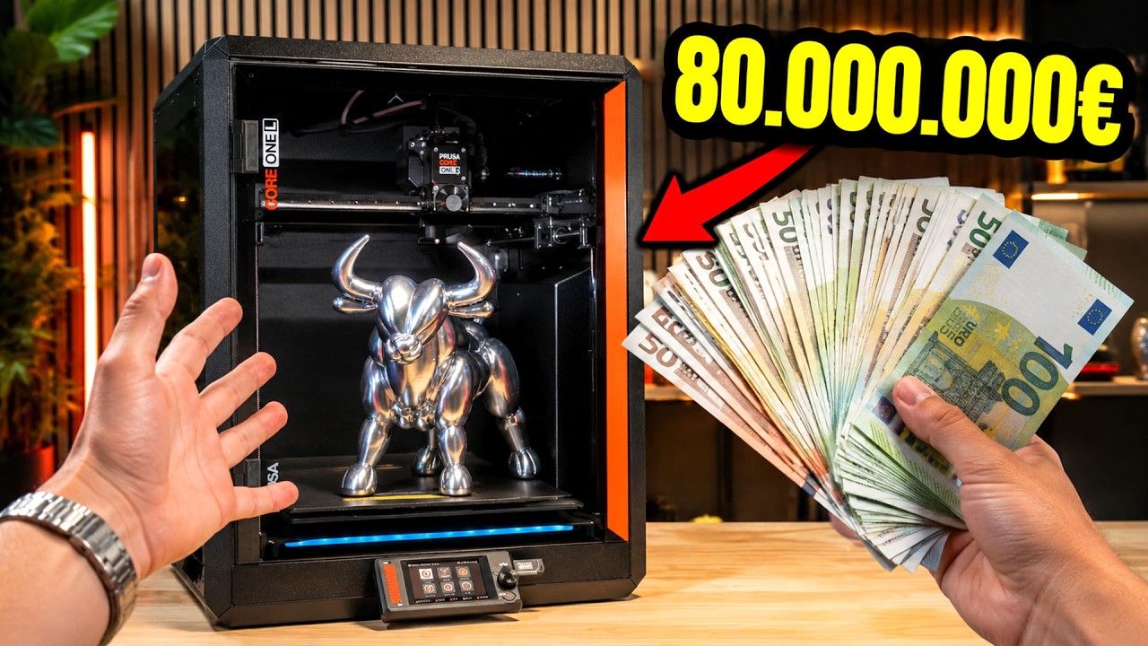 Imprimí en 3D una figura de 80.000.000€ | Hi3D