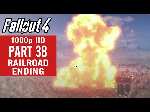 Fallout 4 Gameplay Walkthrough Part 38 The Railroad Ending - No Commentary (1080p HD)