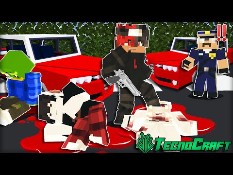 Ho FATTO una STRAGE di PERSONE su TECNOCRAFT ROLEPLAY!!!