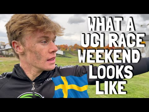 WHAT MY UCI CYCLOCROSS RACE WEEKEND IN SWEDEN LOOKS LIKE 🔥 #19 - TÄBY SWEDEN EDITION