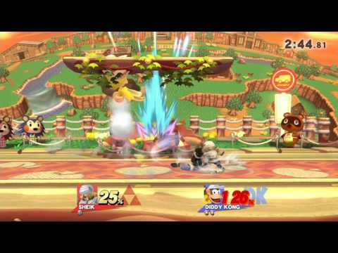 LTH | AZ (Sheik) Vs. Nick (Diddy Kong) - Anther's Ladder