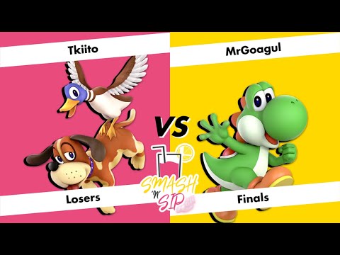 Smash'n'Sip Refill #43 - Losers Finals - Tkiito (Duck Hunt Duo) vs. MrGoagul (Yoshi)