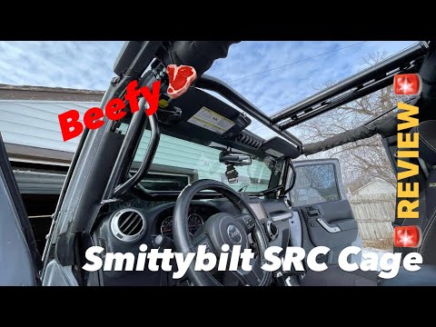 Smittybilt SRC Cage Review- Important Upgrade for Interior Jeep JKU