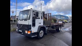 Camion plate-forme Volvo FL 612 FL6 12 4x2 !!! FULL STEEL SPRING !!! MANUAL GEARBOX !!! à vendre - Image 4 | Autoline TG Camion plate-forme Volvo FL 612 FL6 12 4x2 !!! FULL STEEL SPRING !!! MANUAL GEARBOX !!! | Image 4 - Autoline