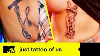 Battle Of The Boob Tattoos | Just Tattoo Of Us