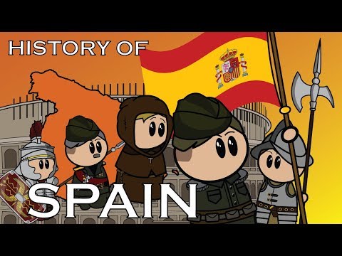 Видео: Анимираната история на Испания