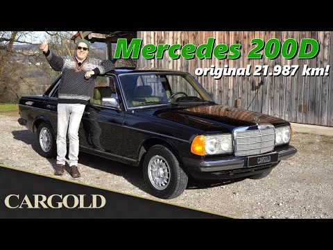 Mercedes 200D W123, 1981, Originalzustand mit erst 21.987 km! Erhaltungszustand wie ein Jahreswagen
