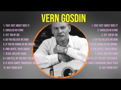Vern Gosdin Top 100 Classic Country Songs of 70s 80s 90s 💚 Hits Album