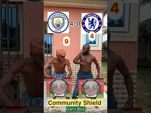 Chelsea vs Manchester City Trophies #football  #chelsea  #mancity