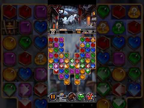 Jewel Vampire Castle 💎 🏰 Level 196 ⭐⭐⭐ 2021 - Match 3 Puzzle no Booster 👑 Android Gameplay ✅