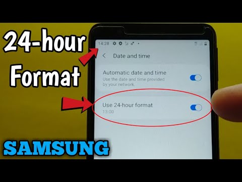 How to Use 24-hour Format on Samsung Galaxy A01 Core