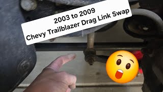 How to replace rear sway bar links Chevy Trailblazer.  2004 to 2009 Sway bar Chevy Trailblazer.
