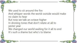Cliff Richard - When Two Worlds Drift Apart Lyrics