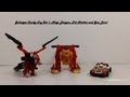 Gokaiger Candy Toy Set 1 Magi Dragon Pat Striker And Gao Lion 15