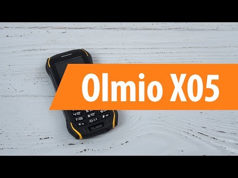 Мобильный телефон OLMIO X05 черный-желтый - Видео