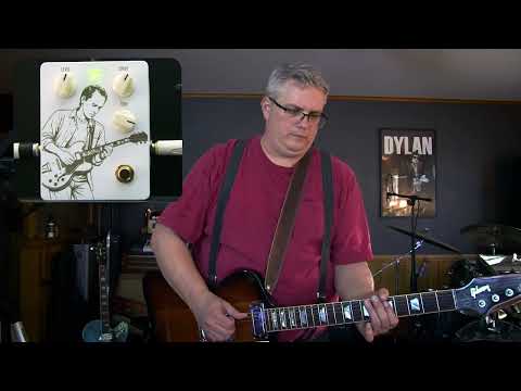 Handmade Guitar Pedal Clone with Mark Knopfler Artwork image 11
