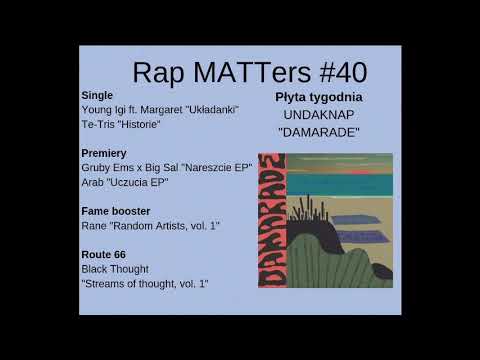 Rap MATTers #40 | Gruby Ems x Big Sal, Arab, Rane UNDAKNAP, Black Thought