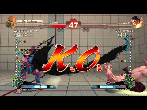 SSF4AE - Dhalsim Perfect Vs E. Honda (Black-II-Magic)