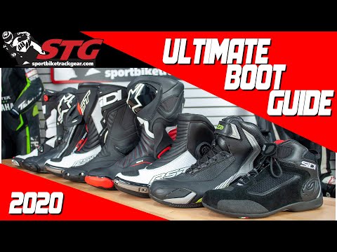 Which Motorcycle Boot Should YOU Buy? | Sportbike Track gear