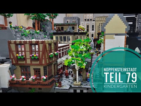Noppensteinstadt - Teil 79 Chaos im Kindergarten // BlueBrixx Lego