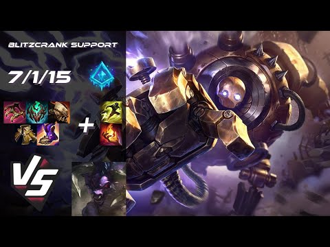 SUPPORT Blitzcrank vs Alistar - EU Grandmaster Patch 25.S3.1