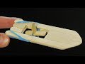 How to Make an Elastic Band Paddle Boat