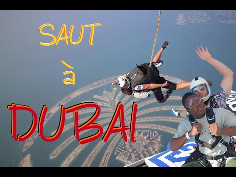 JUNIOR NATABOU SAUTE EN PARACHUTE A DUBAI ( Lyfestyle )