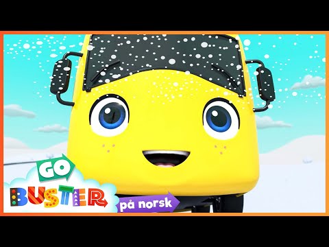 ⛄ Buster og snøballkrigen ⛄｜Go Buster Norsk｜Tegnefilmer for barn