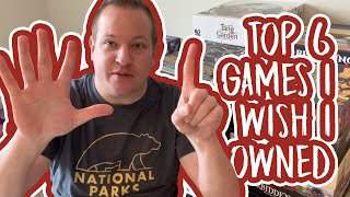 Top 6 Games I Wish I Owned - 2022 - Boardgame Brody