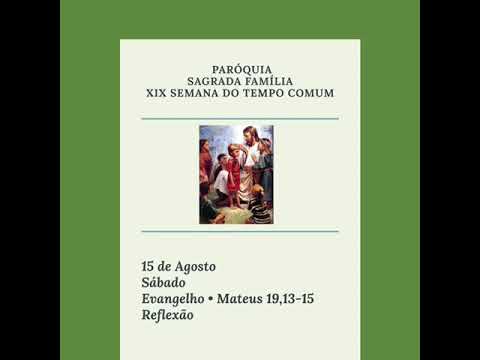Reflexão do Evangelho (15-08-2020)