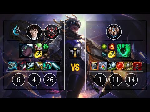 FS FireRain Senna vs Thresh Sup - KR GrandMaster Patch 10.11