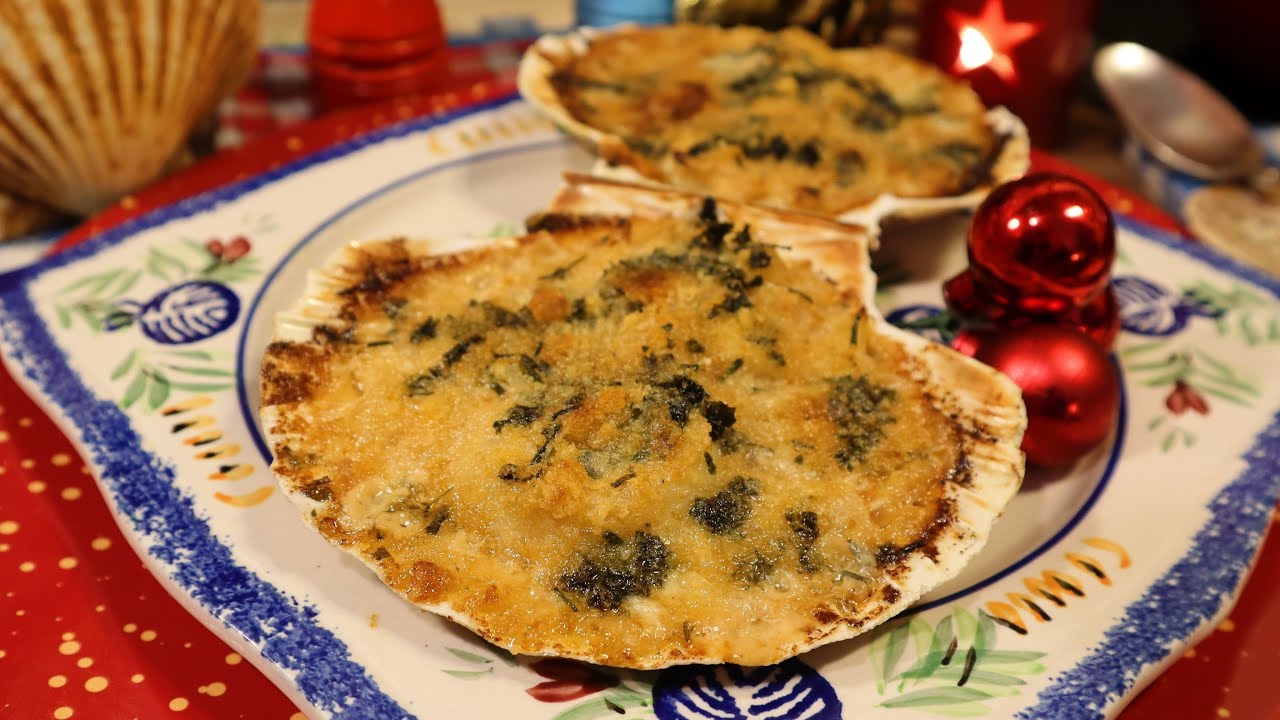 Coquilles Saint-Jacques à la Bretonne