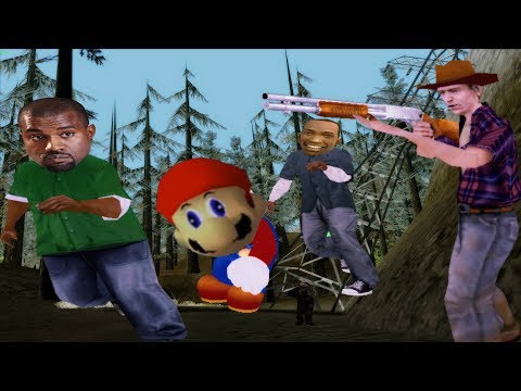 SMOKE SE PIERDE EN EL BOSQUE - Gta San Andreas Loquendo [Ft. Yeizku]