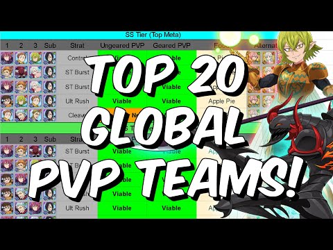 Top 20 Global PVP Teams April 2020 - Helbram META Report - Seven Deadly Sins: Grand Cross