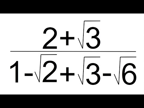 SIMPLIFICAR LA FRACCIÓN CON RAICES CUADRADAS. Matemáticas Básicas