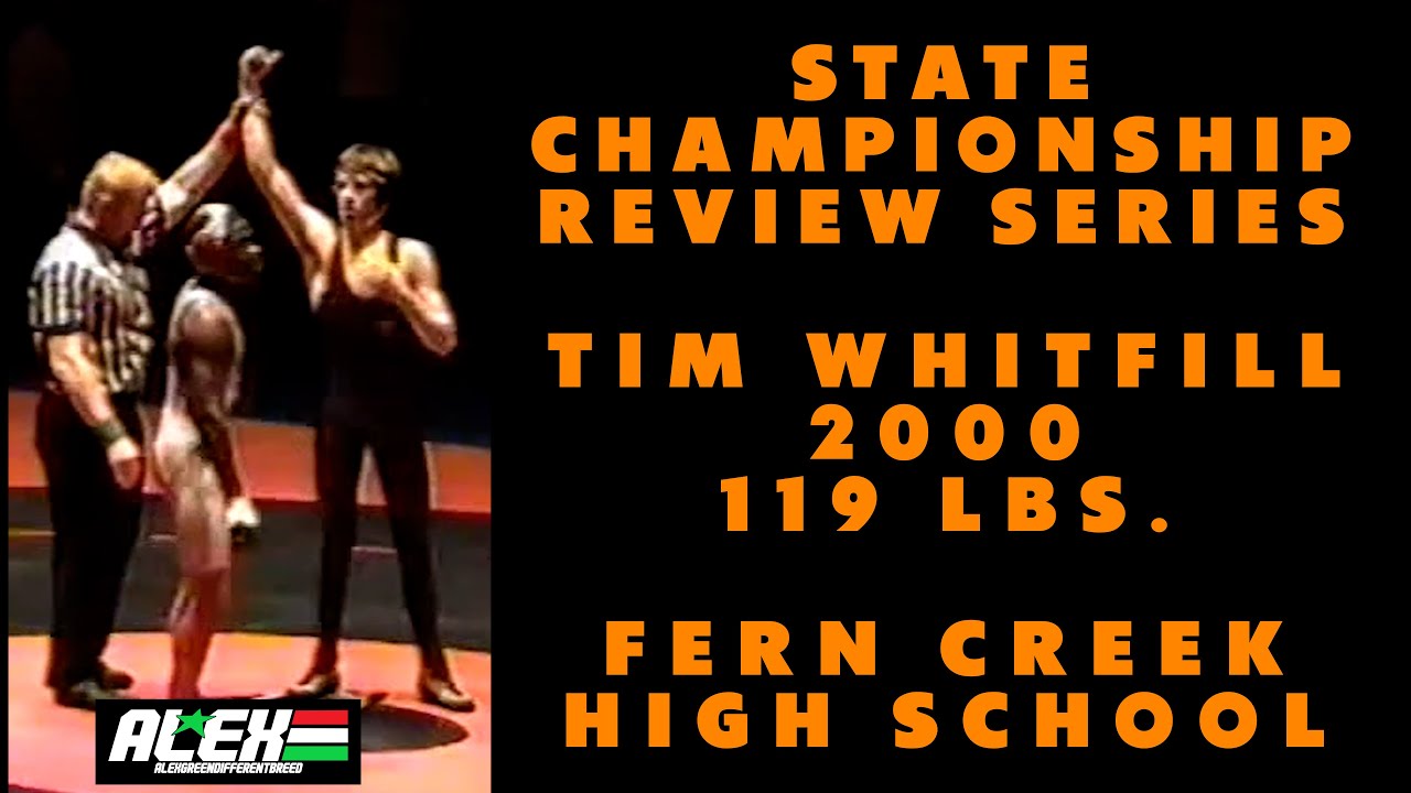 State Wrestling Championship match review w/ Tim Whitfill (Fern Creek HS; 2000 119 lbs.)