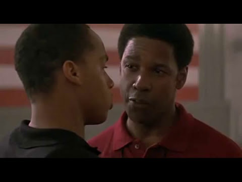 Trailer still of final-act embrace; Rabin’s 'Titans Spirit' carries this feeling into credits