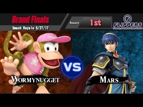Smash Royale 5/27/17 - Grand Finals - PPG|Wormynugget (W) (Diddy Kong) vs. Mars (L) (Marth)