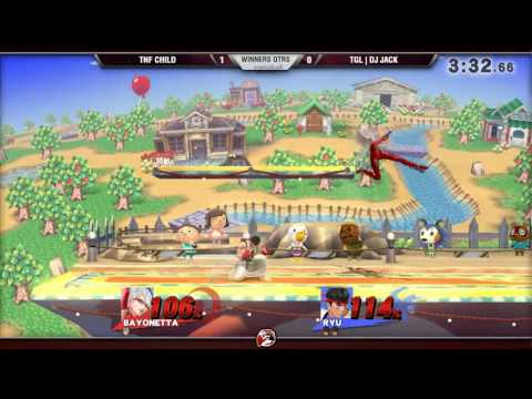 VS Weekly 3/30/17 - Winners Qtrs - Child (Bayonetta) vs. DJ Jack (Ryu) - Smash 4