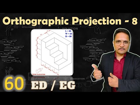 Orthographic Projection 1 Concept Engineering Drawing MultiView