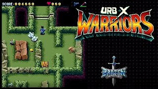 Gameplay of UrbX Warriors. Demo v1.0. New game for Spectrum Next, Windows and Mac.