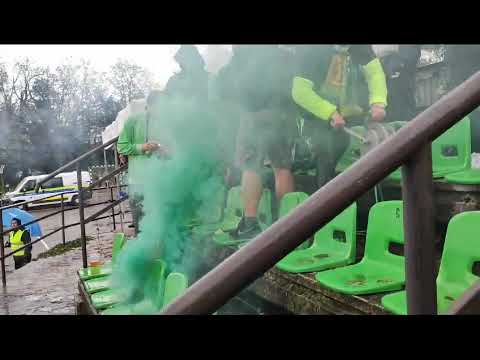 Green Boys - Tribuna Jablnc na pokalni tekmi Komen : Koper